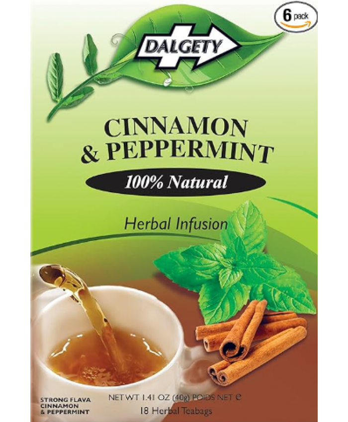 Dalgety Cinnamon & Peppermint Tea 6 x 40g - 233463