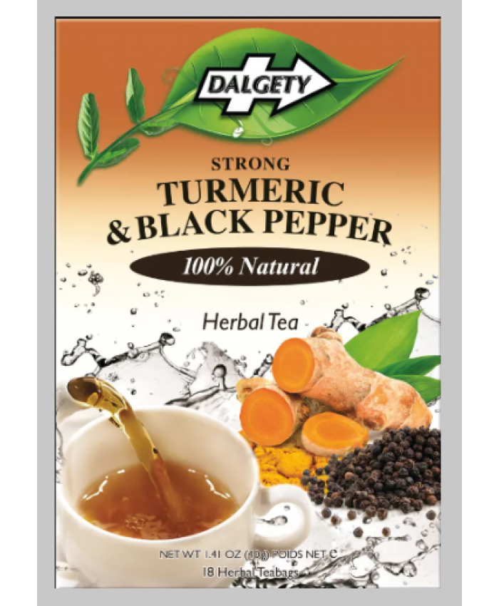 Dalgety Turmeric & Black Pepper Tea 6 x 40g - 241354