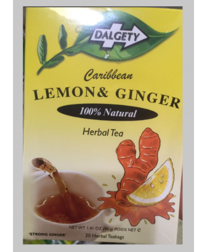 Dalgety Lemon & Ginger Tea 6 x 54g - 101055