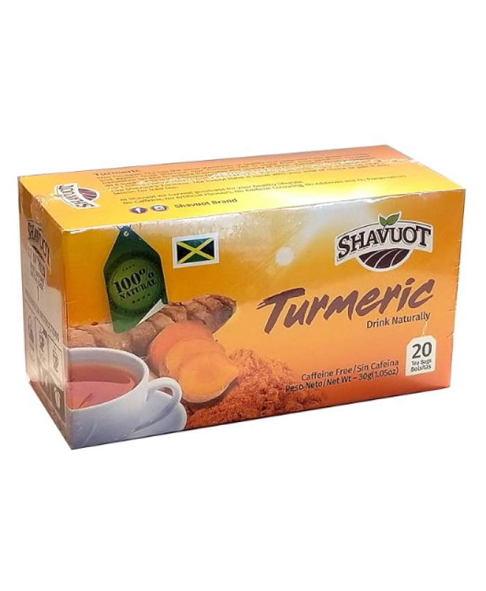 Shavuot Turmeric Tea 6 x 24’s - 236439