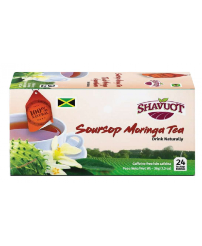 Shavuot Soursop & Moringa 6 x 24’s - 229044