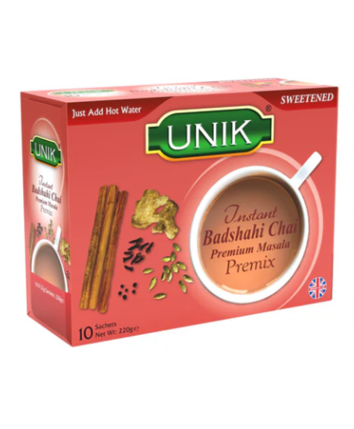 Unik Badshahi Chai Sweetened 5 x 140g - 234267