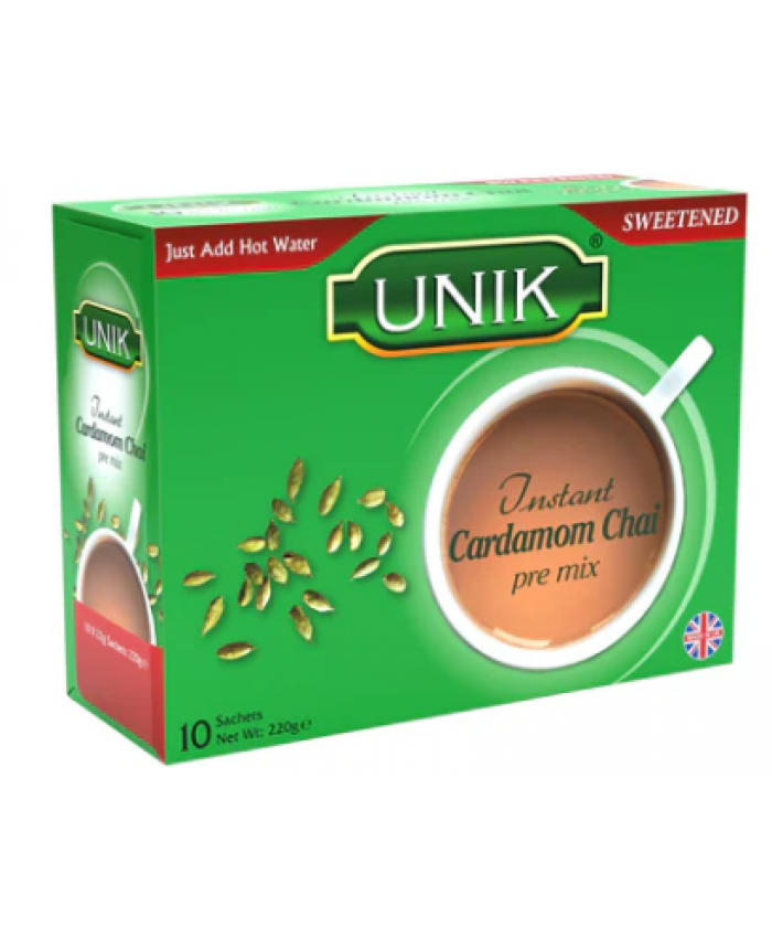 Unik Cardamom Chai Unsweetened 5 x 140g - 234269