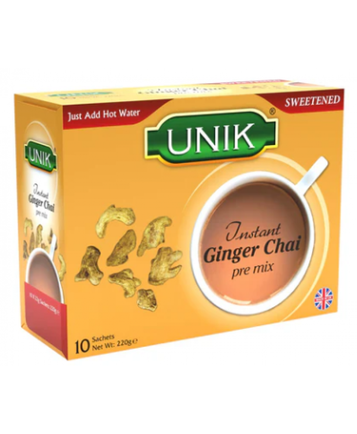 Unik Ginger Chai (Unsweetened) 5 x 140g - 234268