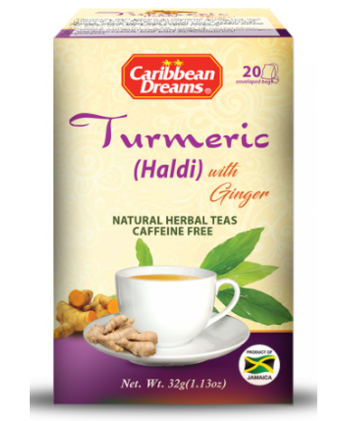 Caribbean Dreams Tumeric Ginger Tea 6 x 20’s - 231356